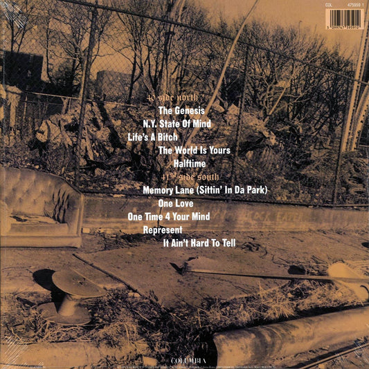 Nas - Illmatic (LP) Vinyl Record { vinyl }