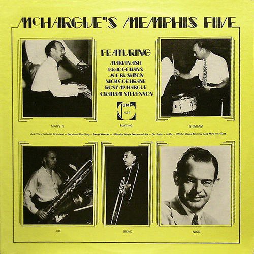 Rosy McHargue - McHargue's Memphis Five { vinyl }