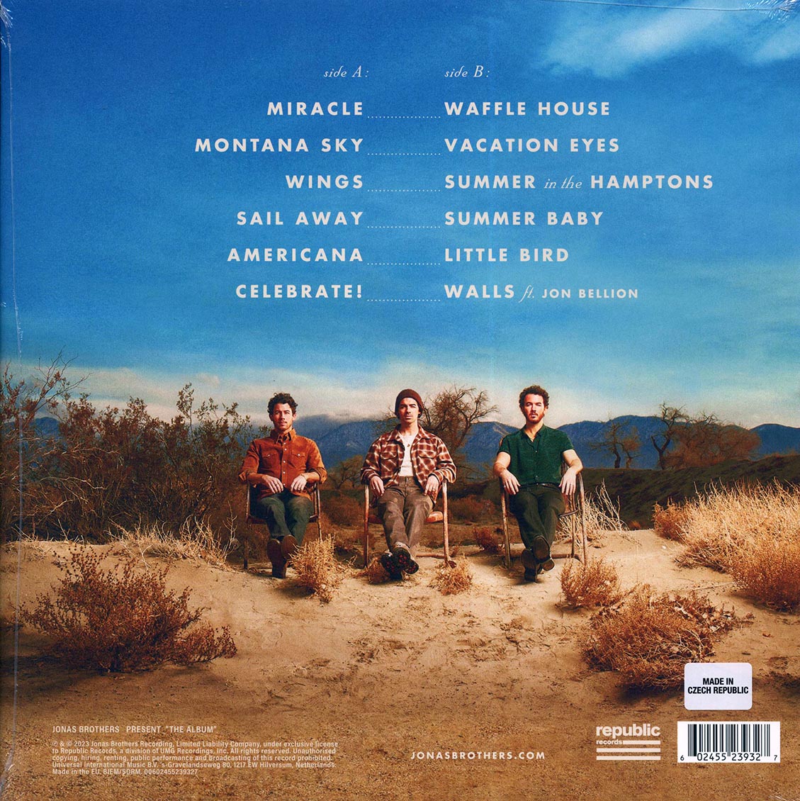 Jonas Brothers – The Album (Limited Edition Red Vinyl LP) { vinyl }