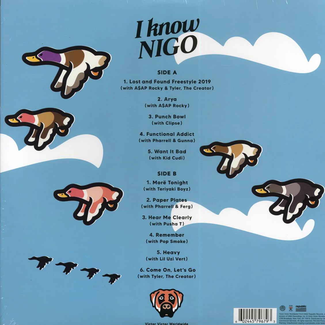 Nigo – I Know NIGO! (Limited Edition Blue Vinyl LP) { vinyl }
