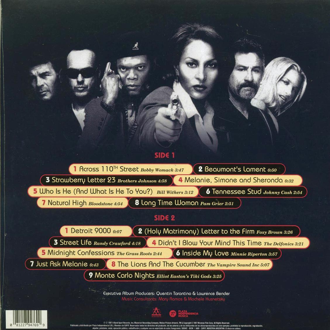 Jackie Brown – Music From The Motion Picture (Vinyl LP) { vinyl }