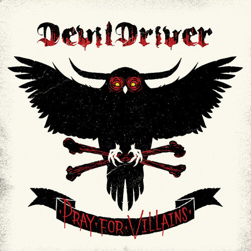 DevilDriver - Pray For Villains (White, Red & Black Splatter) rocktober 2018 Exclusive) { vinyl }
