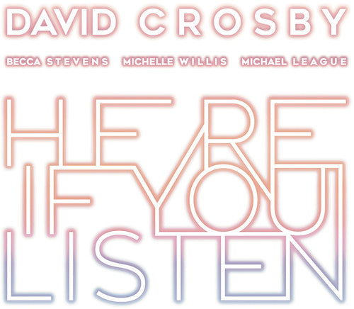 David Crosby - Here If You Listen { vinyl }