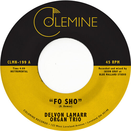 Delvon Lamarr Organ Trio - Fo Sho { vinyl }
