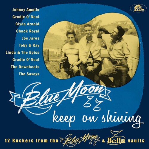 Various Artists - Blue Moon Keep On Shining: 12 Rockers From The Blue Moon & Bella Vaults (Various Artists) { vinyl }
