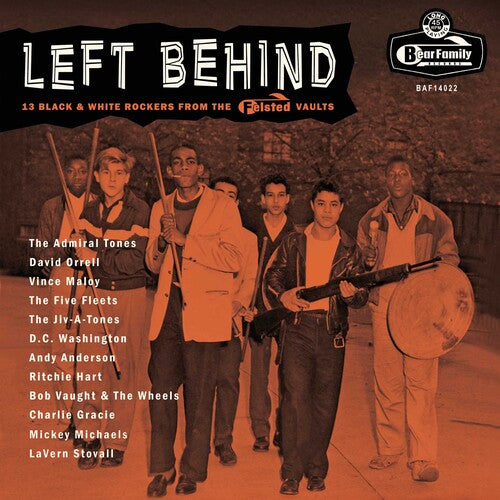 Various Artists - Left Behind: 13 Black & White Rockers From The Felsted Vaults (Various Artists) { vinyl }