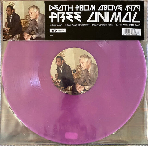 Death From Above - Free Animal - Limited & Hand-Numbered with Etched B-Side in Polybag { vinyl }