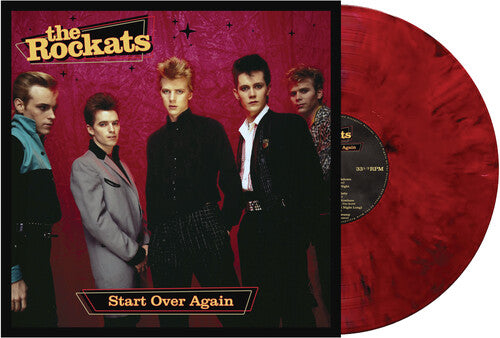 Rockats - Start Over Again - Red Marble { vinyl }