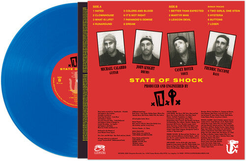 D.I. - State Of Shock - Blue { vinyl }