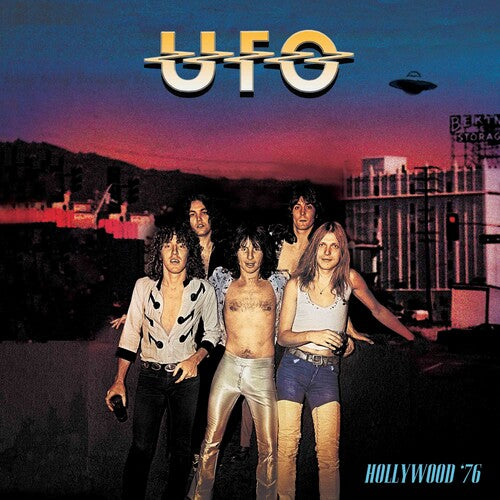 UFO - Hollywood '76 - Blue/red Splatter { vinyl }