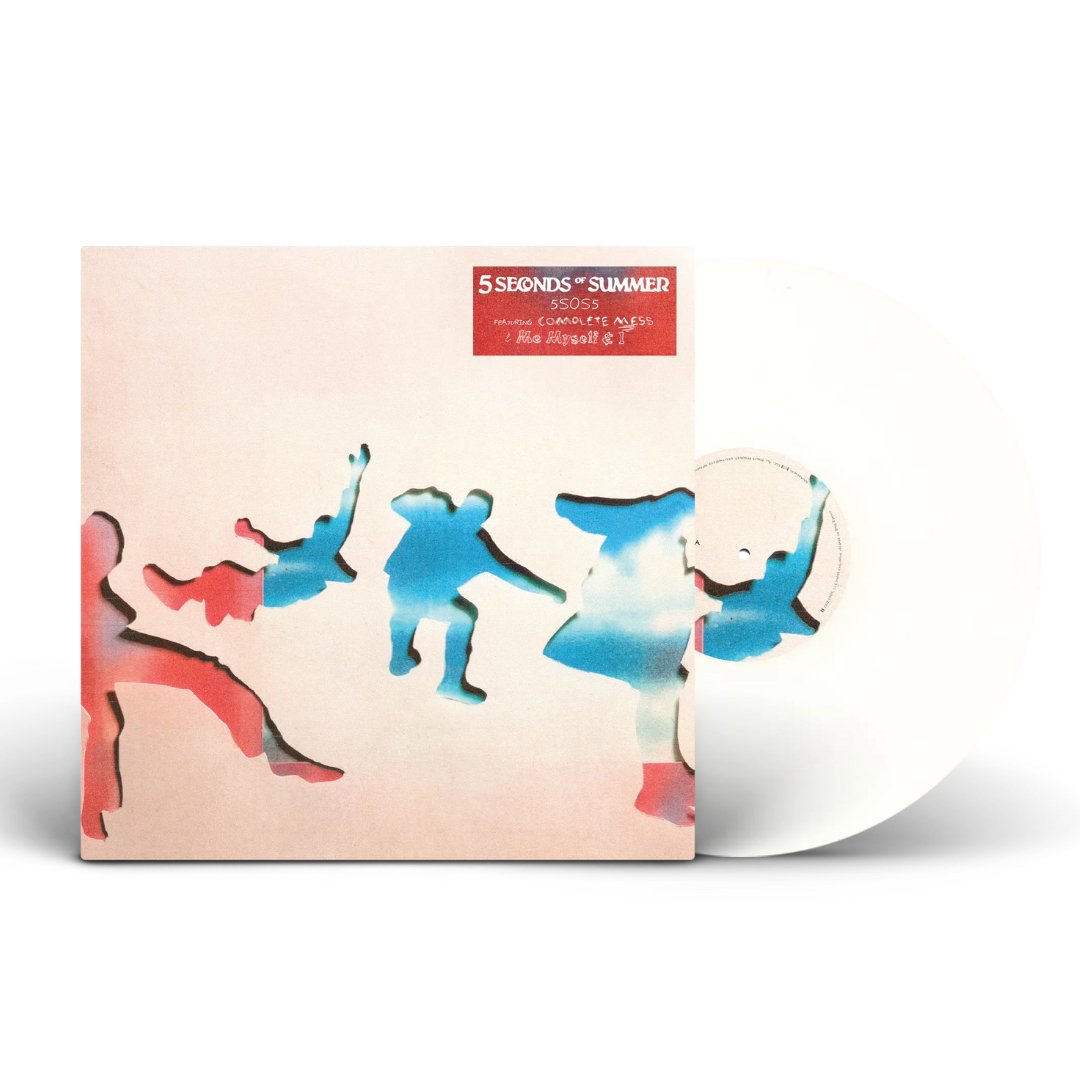 5 Seconds Of Summer - 5SOS5 - White Vinyl LP Record { vinyl }
