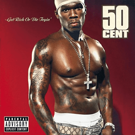 50 Cent - Get Rich Or Die Tryin' - Vinyl LP Record { vinyl }