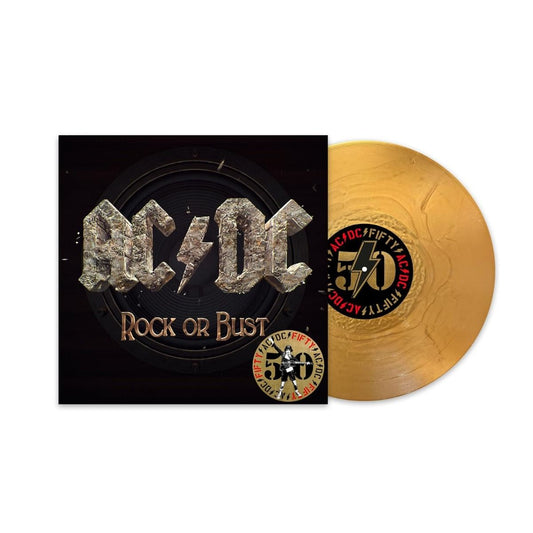 AC/DC - Rock Or Bust (50th Anniversary Edition, Gold Color Vinyl) { vinyl }
