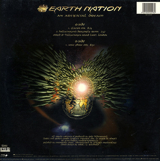 Earth Nation - An Artificial Dream (12") Vinyl Record { vinyl }