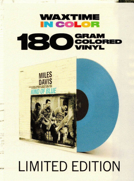 Miles Davis - Kind Of Blue (180g Ltd. Blue Vinyl Record) { vinyl }