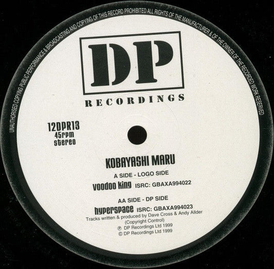 Kobayashi Maru - Voodoo King / Hyperspace (12") Vinyl Record { vinyl }