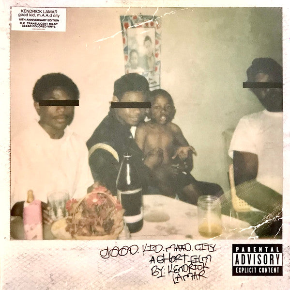 Kendrick Lamar - good kid, m.A.A.d city (2LP) (Translucent Milky Clear Vinyl Record, 10th Anniv. Edition) { vinyl }