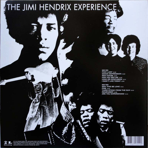 The Jimi Hendrix Experience - Are You Experienced (180g Mono LP Vinyl Record) { vinyl }