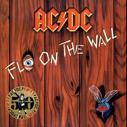AC/DC - Fly On The Wall - Gold Vinyl LP Record { vinyl }