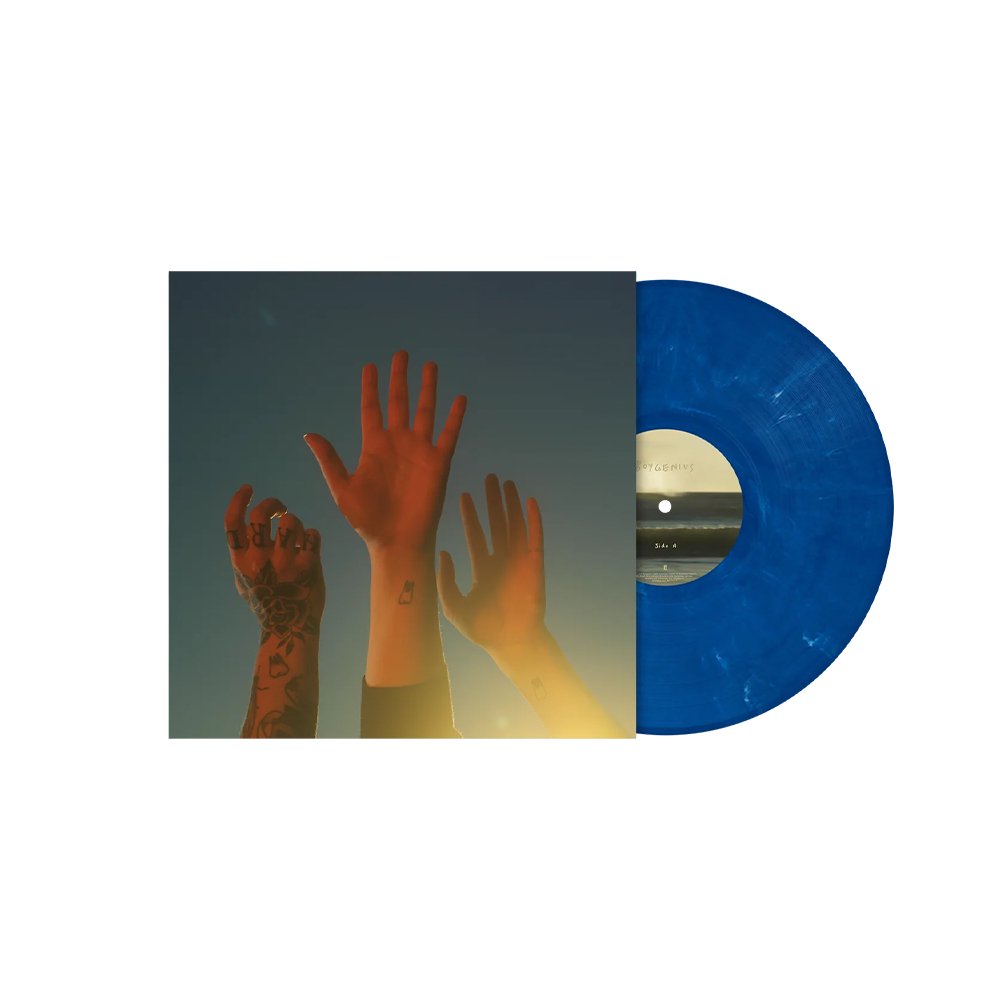 Boygenius - The Record - Limited Blue Swirl Vinyl LP Record { vinyl }