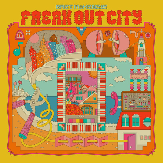 Bret McKenzie - Freak Out City - Glacial Blue Loser Vinyl LP Record { vinyl }