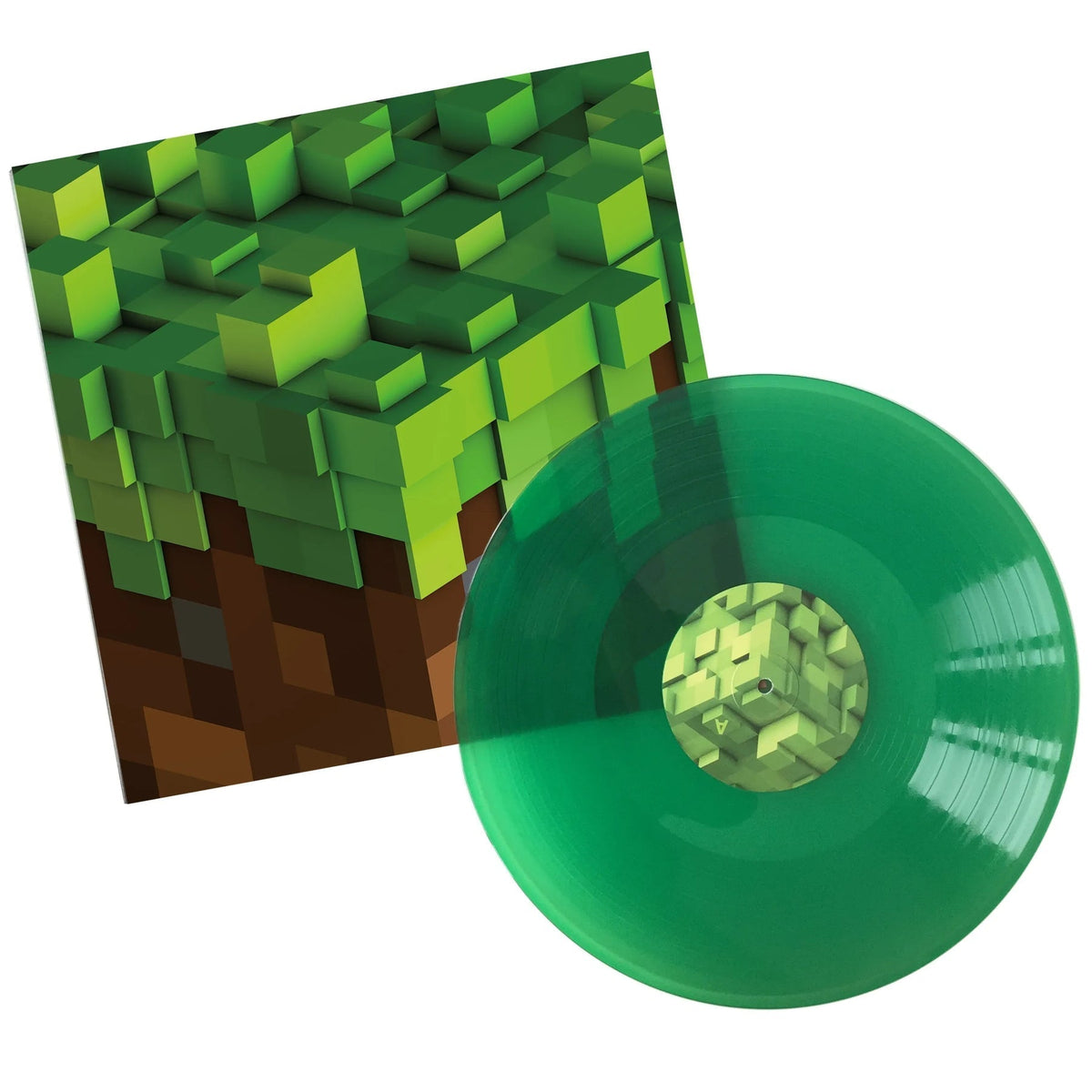 C418 - Minecraft: Volume Alpha - Translucent Green Vinyl LP Record { vinyl }