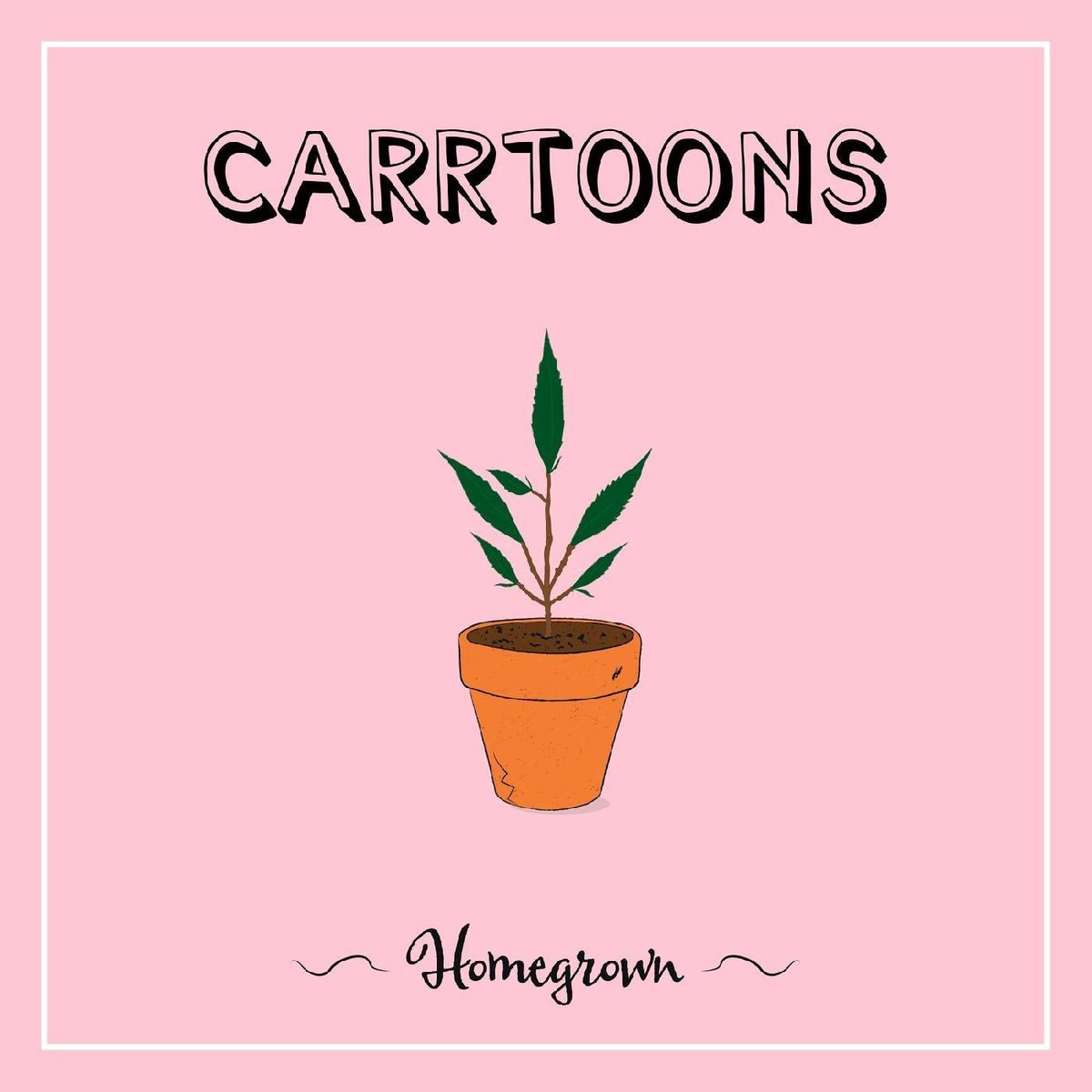 Carrtoons - Homegrown - Green Vinyl LP Record { vinyl }