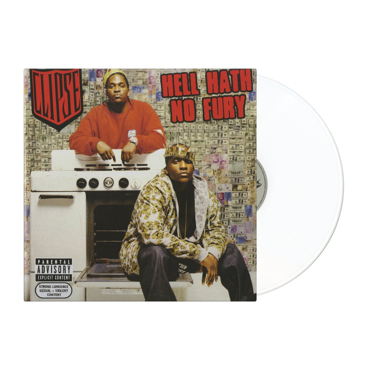 Clipse - Hell Hath No Fury - White Vinyl LP Record { vinyl }
