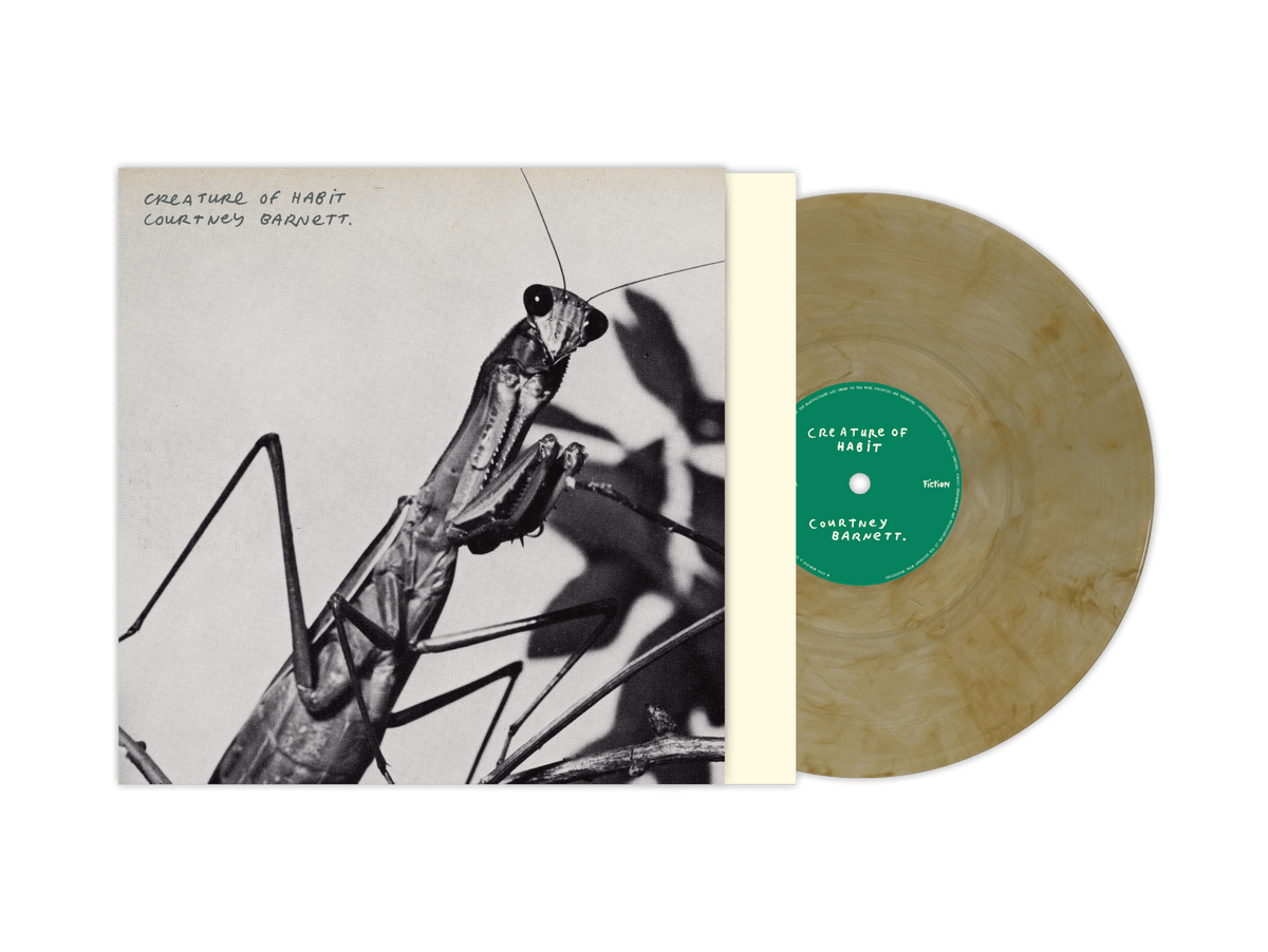 Courtney Barnett - Creature Of Habit - Caramel Vinyl LP Record { vinyl }