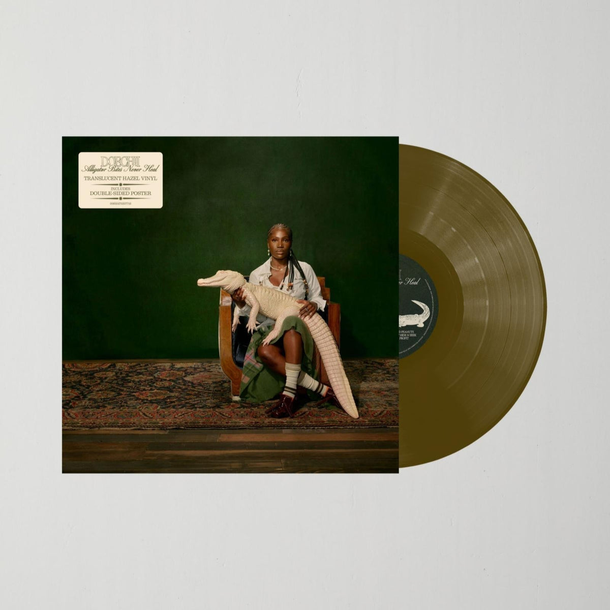 Doechii - Alligator Bites Never Heal - Translucent Hazel Vinyl LP Record { vinyl }