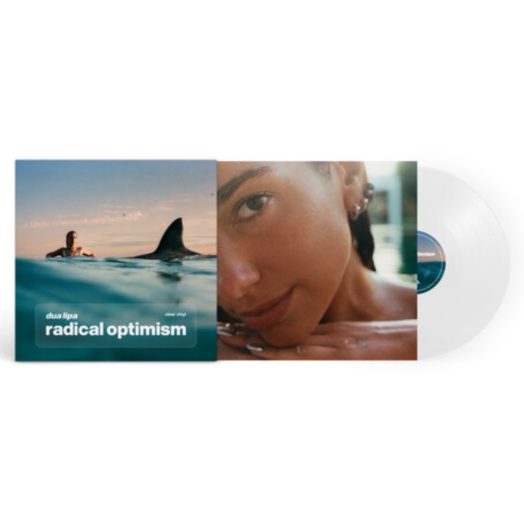 Dua Lipa - Radical Optimism - Crystal Clear Vinyl LP Record { vinyl }