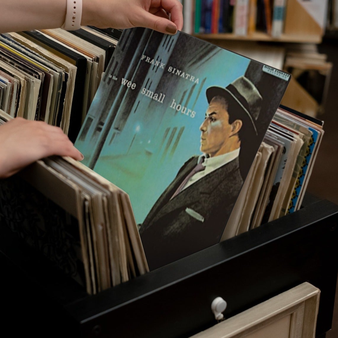 Frank Sinatra - In The Wee Small Hours - Peppermint Vinyl LP Record { vinyl }
