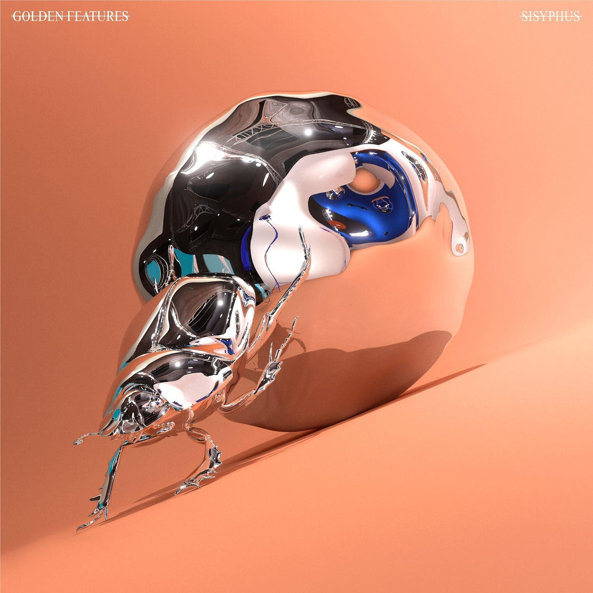 Golden Features - Sisyphus - Blue Vinyl LP Record { vinyl }