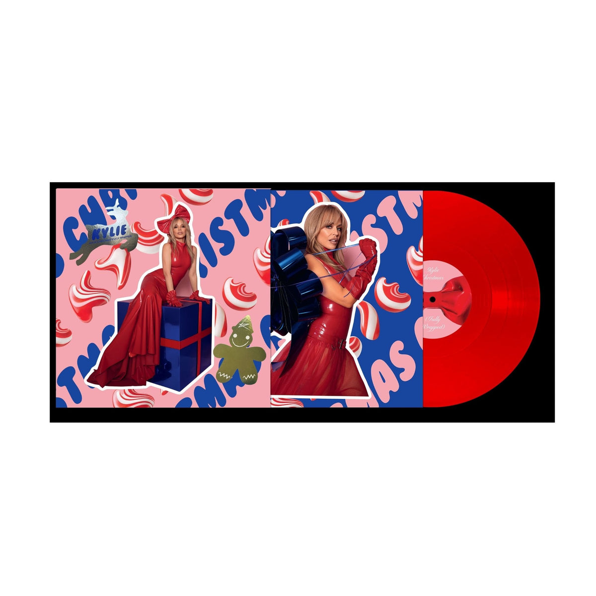 Kylie Minogue - Kylie Christmas (Fully Wrapped) - Red Vinyl LP Record { vinyl }