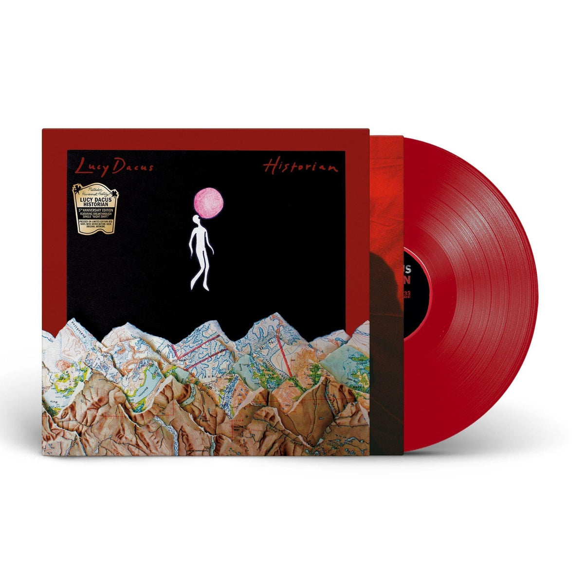 Lucy Dacus - Historian - Red Vinyl LP Record { vinyl }