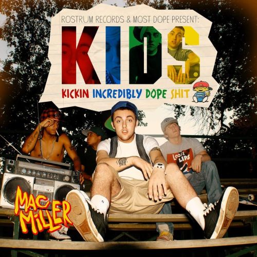 Mac Miller - K.I.D.S. - Translucent Yellow Vinyl LP Record { vinyl }