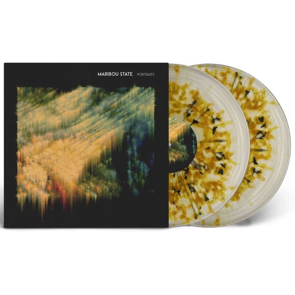 Maribou State - Portraits (10th Anniversary Edition) - Yellow and Black on Clear Splatter Vinyl LP Record { vinyl }