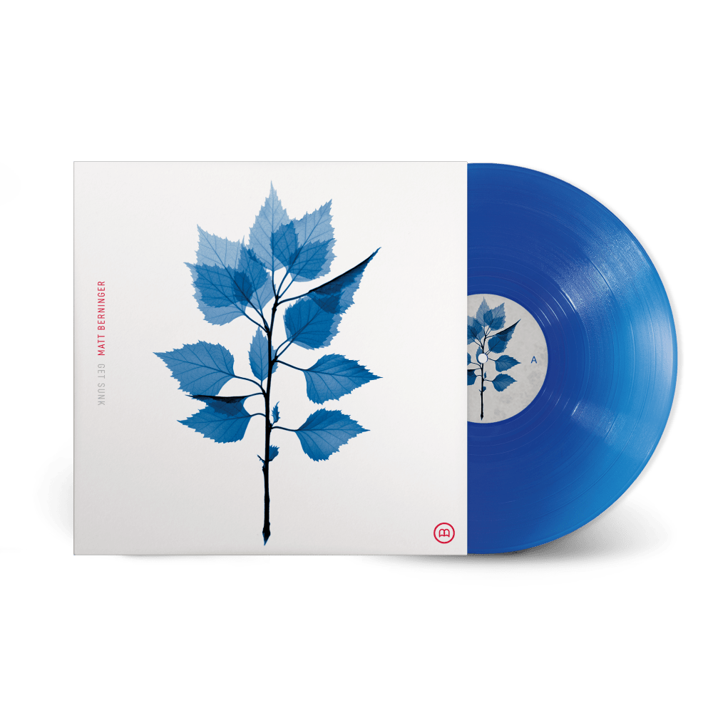 Matt Berninger - Get Sunk - Translucent Cobalt Vinyl LP Record { vinyl }