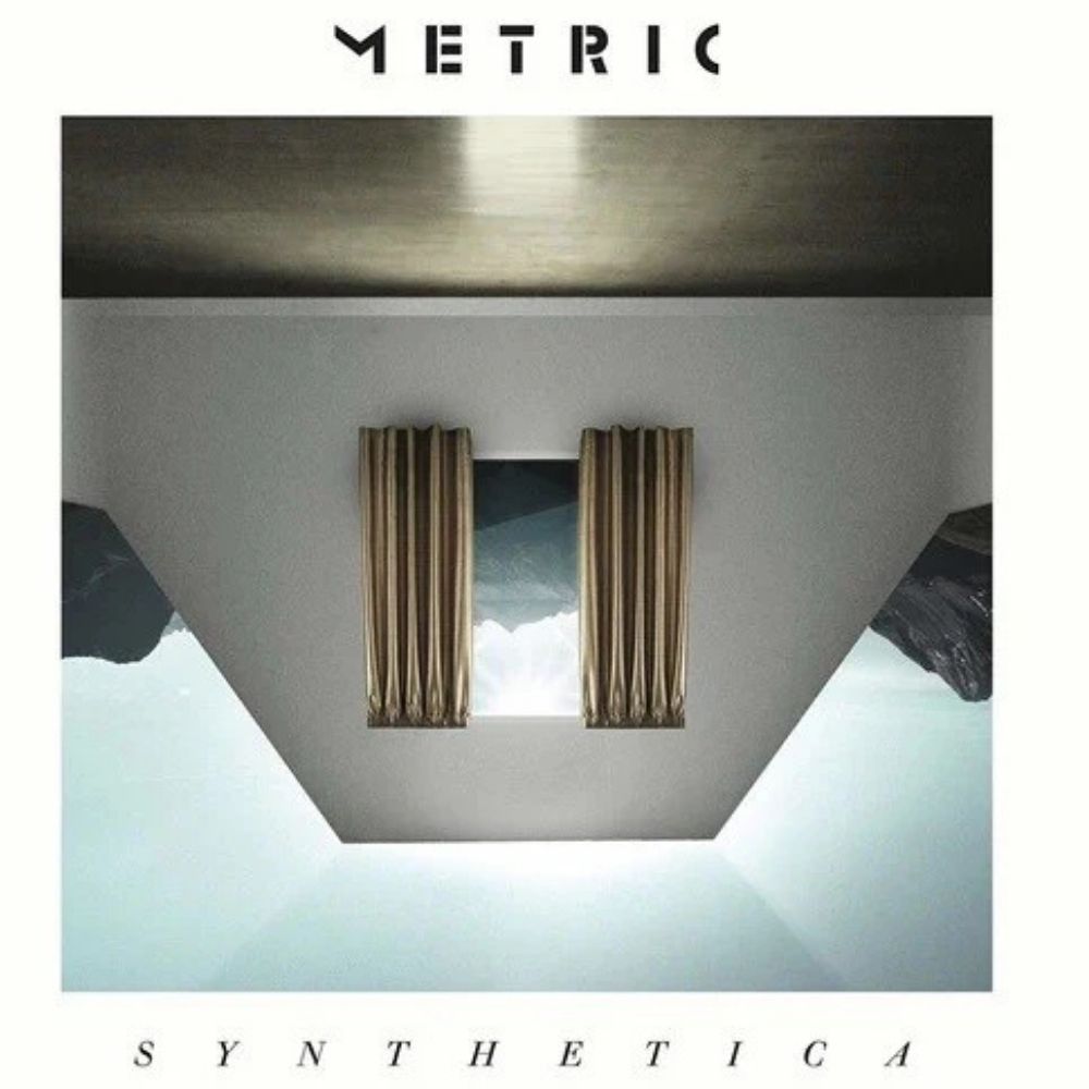 Metric - Synthetica - Baby Blue Vinyl LP Record { vinyl }