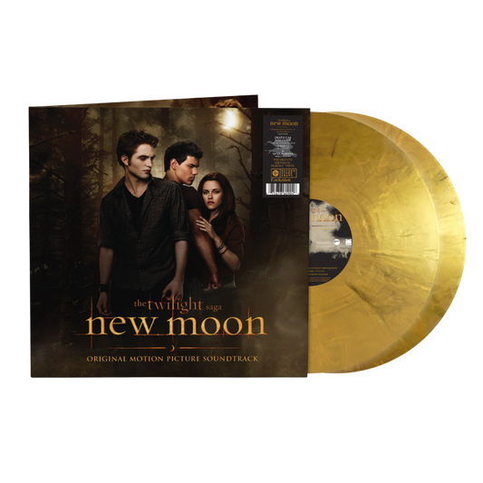 The Twilight Saga: New Moon Vinyl Record (2LP OST Ltd. Gold Vinyl Record) { vinyl }