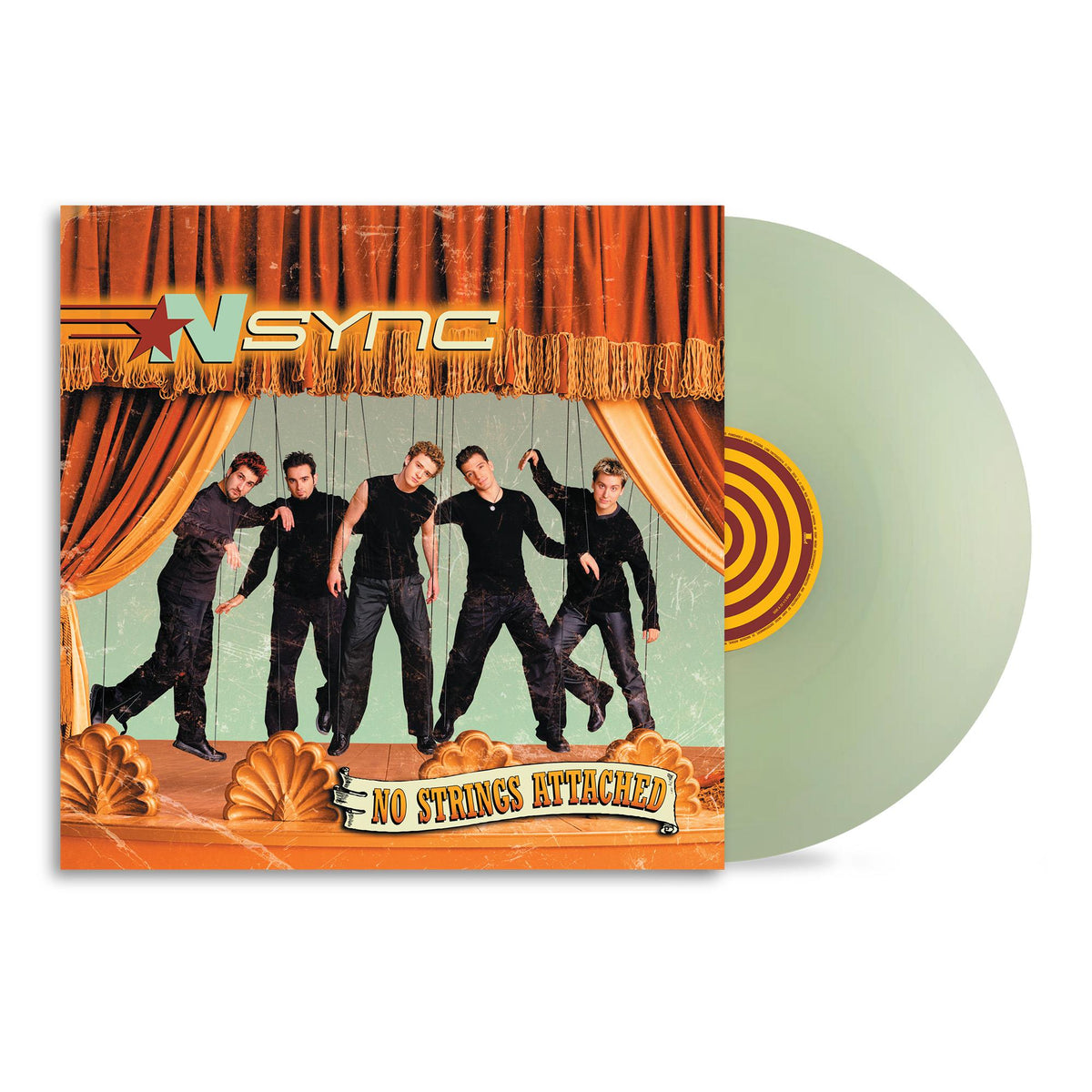 *NSYNC - No Strings Attached - Clear Vinyl LP Record { vinyl }