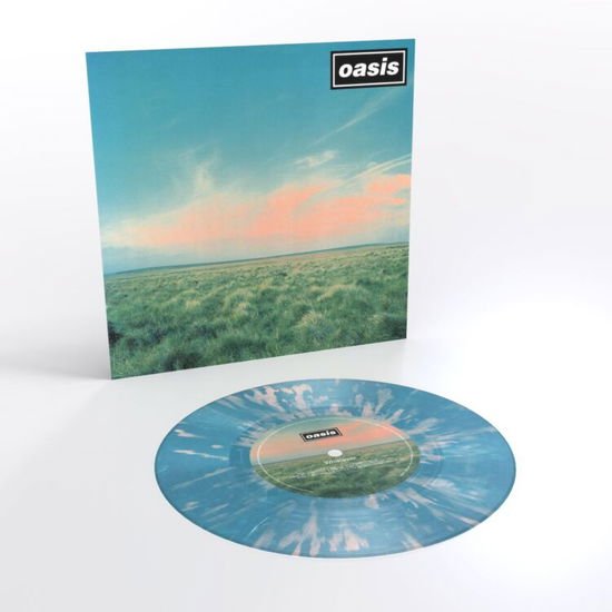 Oasis - Whatever - 30th Anniversary Edition - Pink & Blue Spatter 7" Vinyl Single { vinyl }