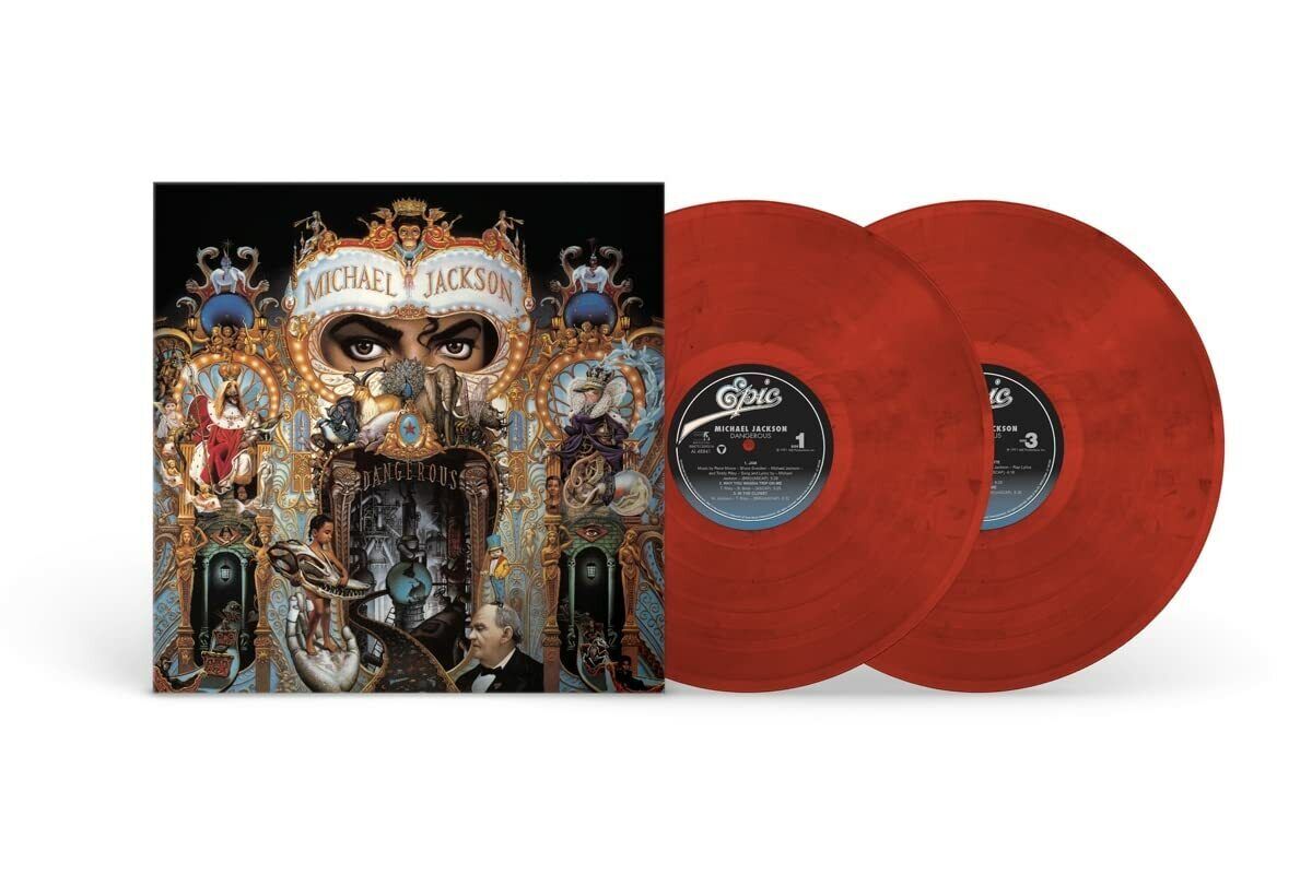 Michael Jackson - Dangerous (Limited Edition Red Vinyl 2LP) { vinyl }