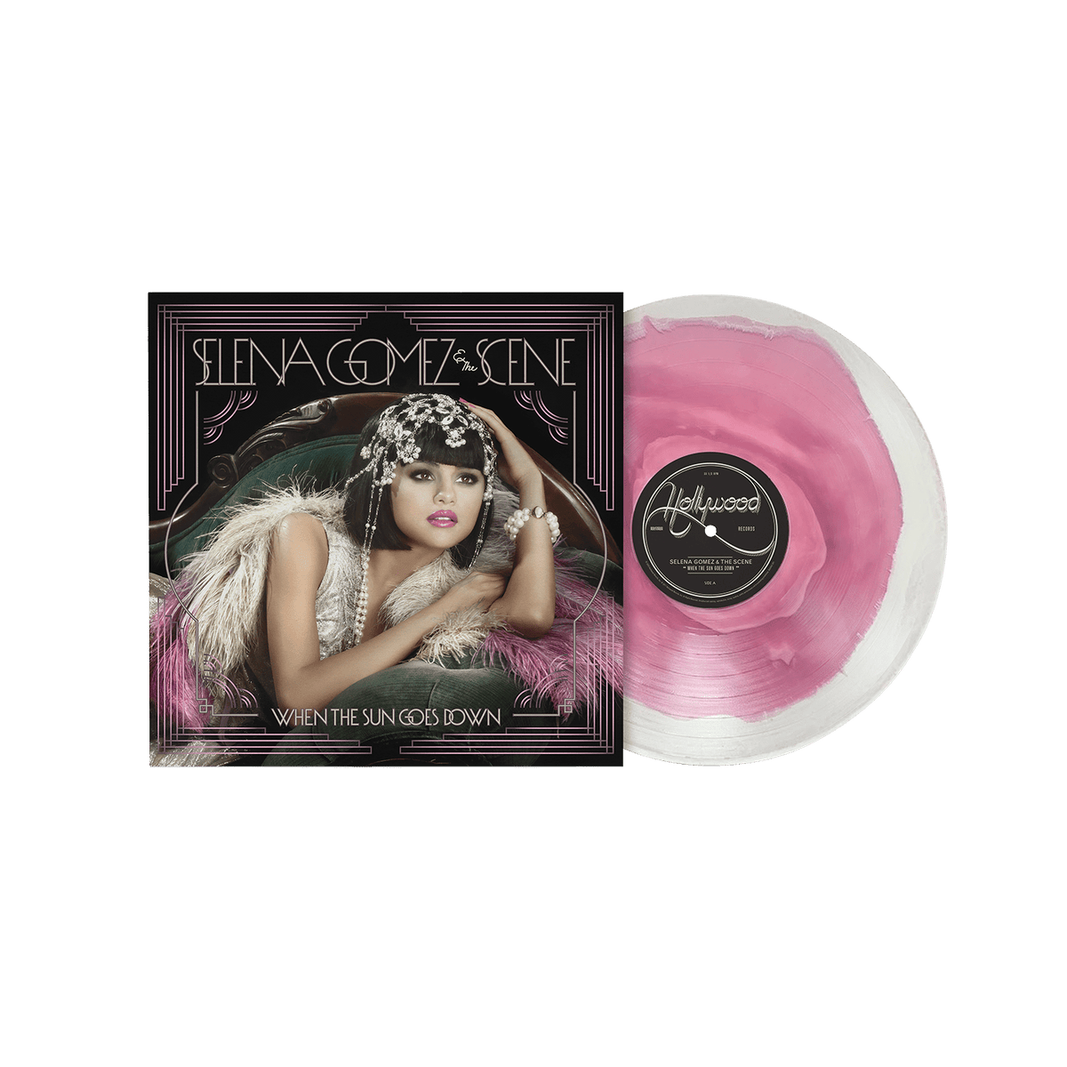 Selena Gomez - When The Sun Goes Down - White & Lavender Vinyl LP Record { vinyl }