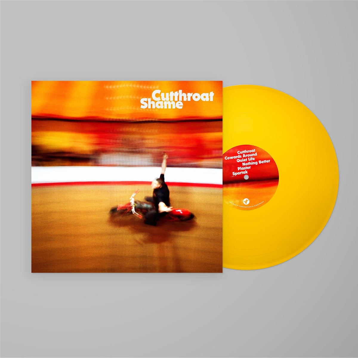 Shame - Cutthroat - ‘Hot Shots’ Coloured Vinyl LP Record { vinyl }