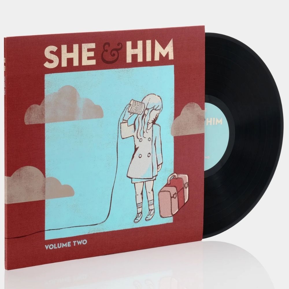 She & Him - Volume Two - Vinyl LP Record { vinyl }