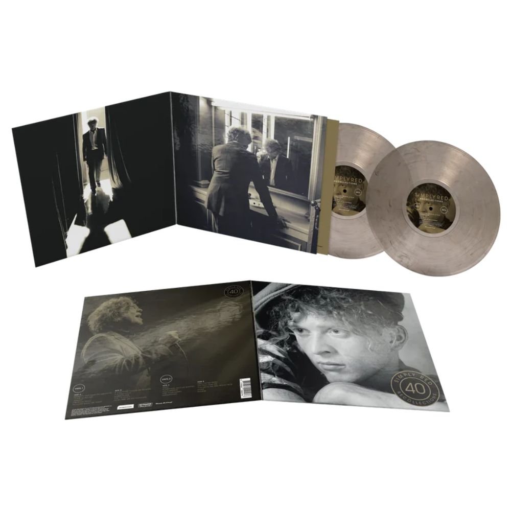 Simply Red - Recollections - Smokey Marble Vinyl LP Record { vinyl }