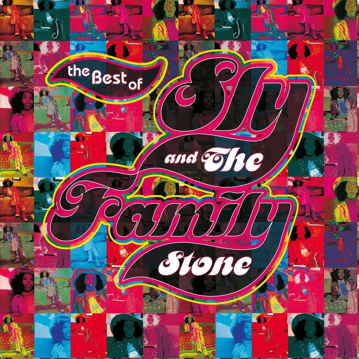 Sly & The Family Stone - Best Of - Transparent Pink Vinyl LP Record { vinyl }