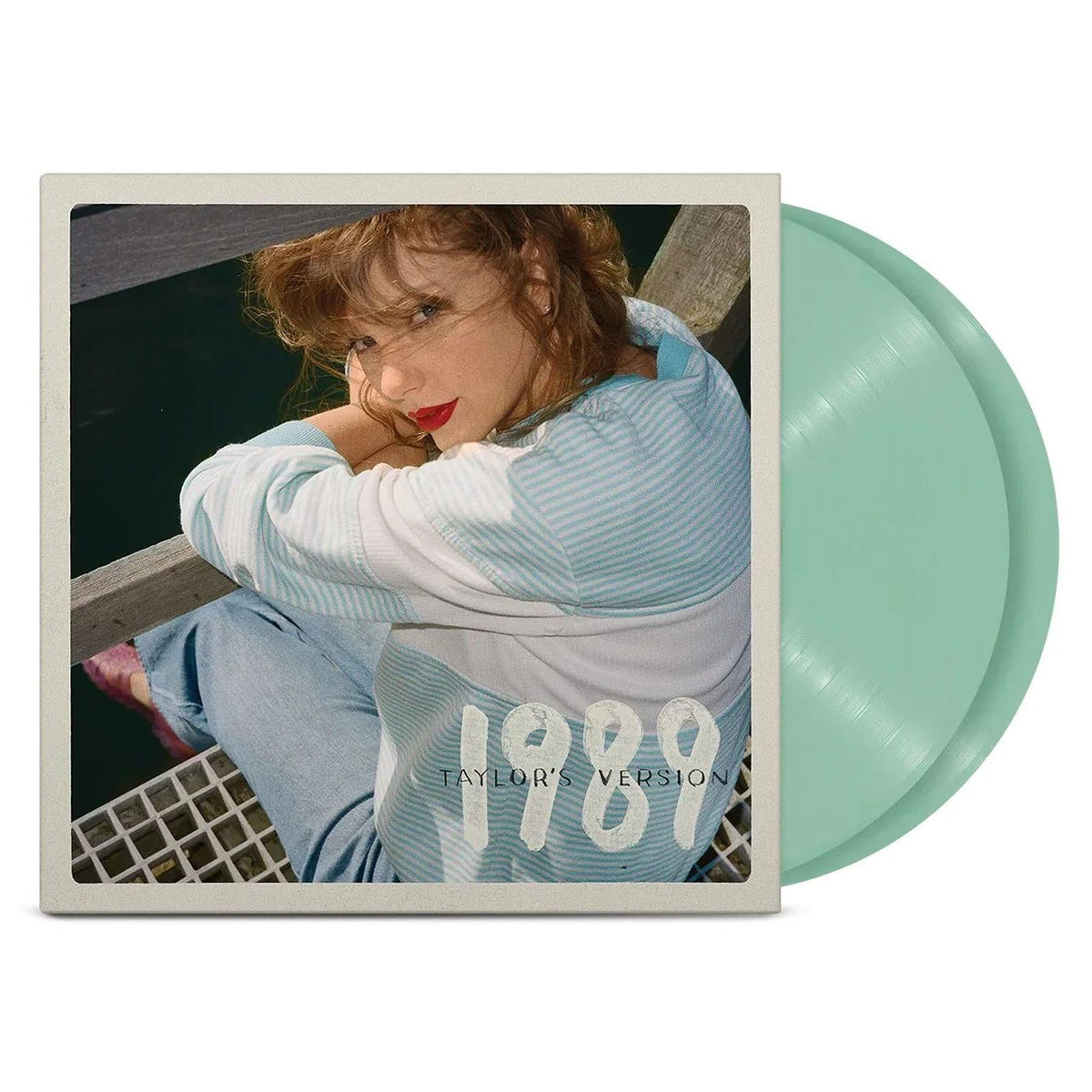 Taylor Swift - 1989 (Taylor's Version) - Aquamarine Green Vinyl LP Record { vinyl }