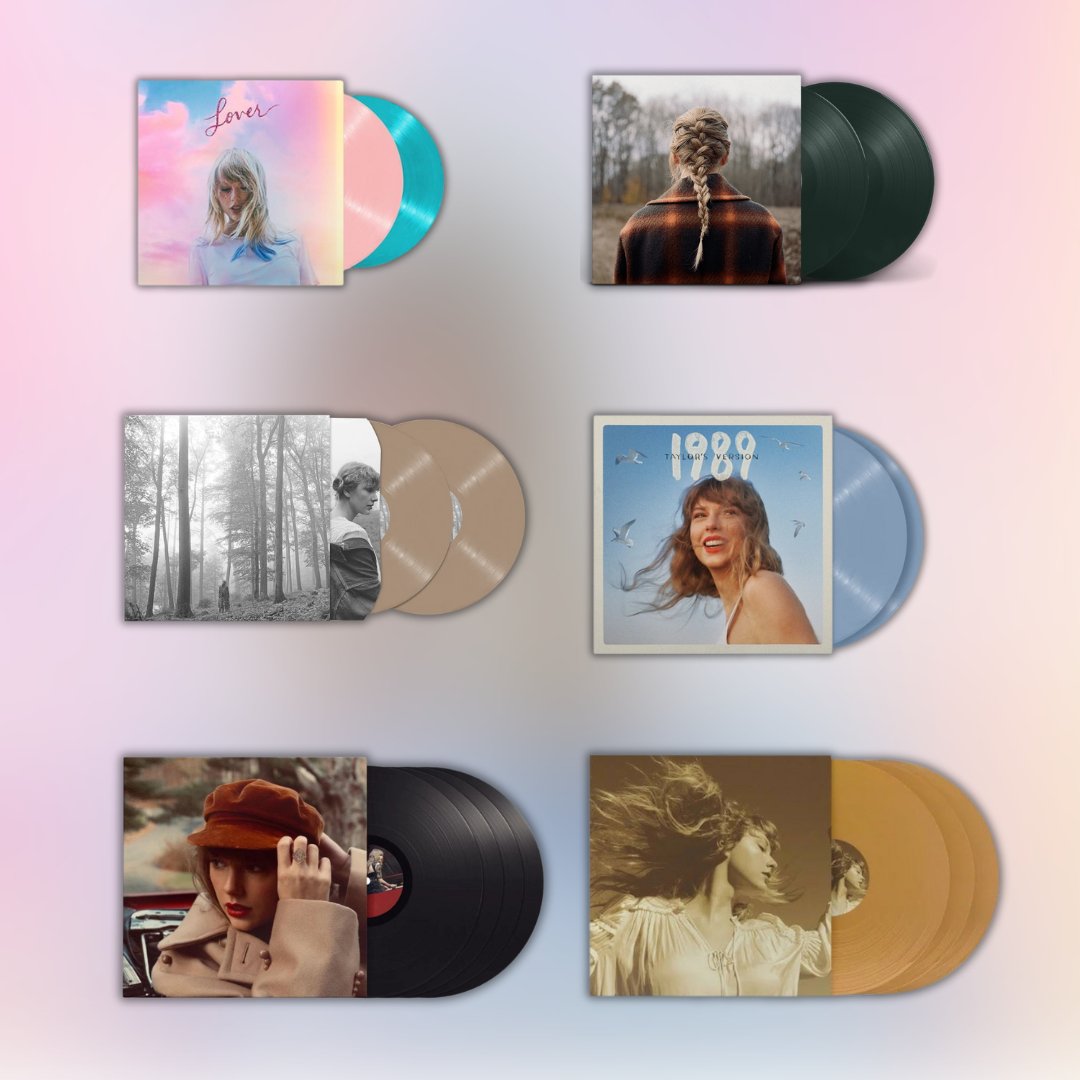 Taylor Swift - Vinyl LP Record Bundle { vinyl }